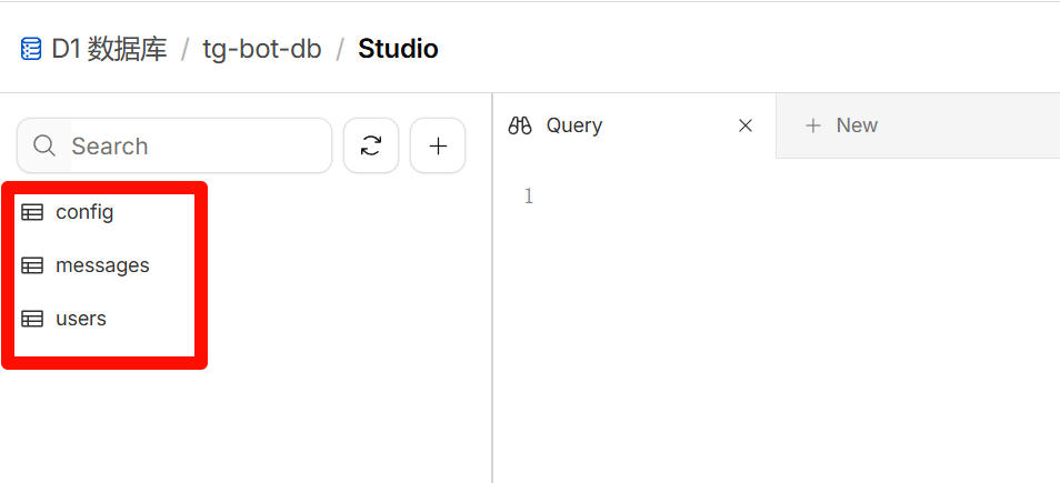 TGbot :  基于Cloudflare-D1数据库的双向私聊BOT【推荐】