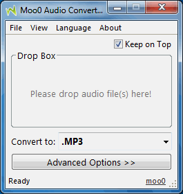 Moo0 ： MP3音频格式转换工具