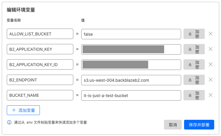 自建图床 : Backblaze B2 + Cloudflare Workers + PicGo
